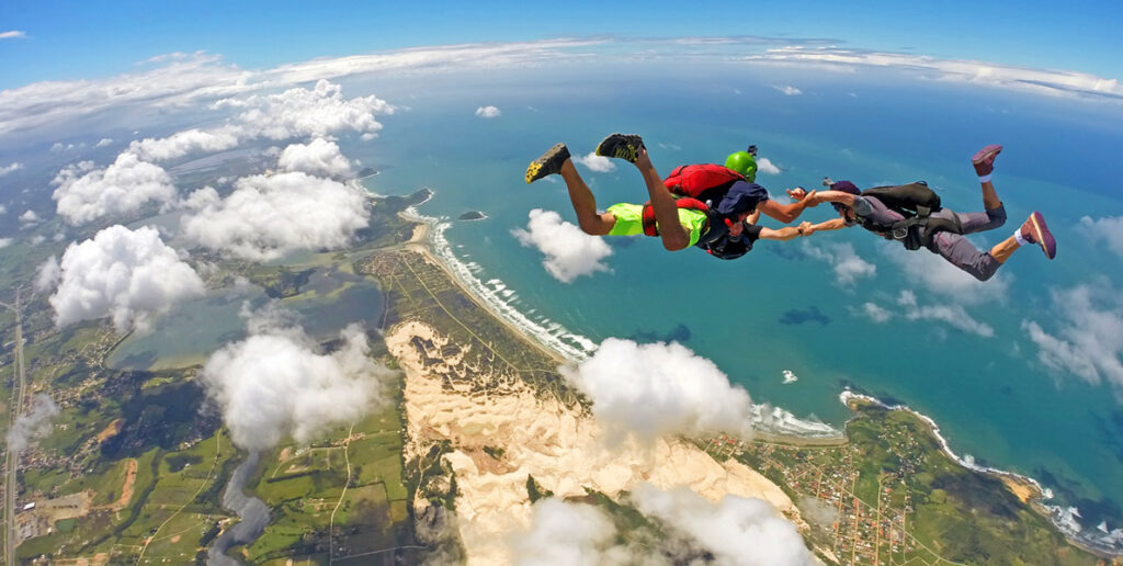 skydiving, Brazil