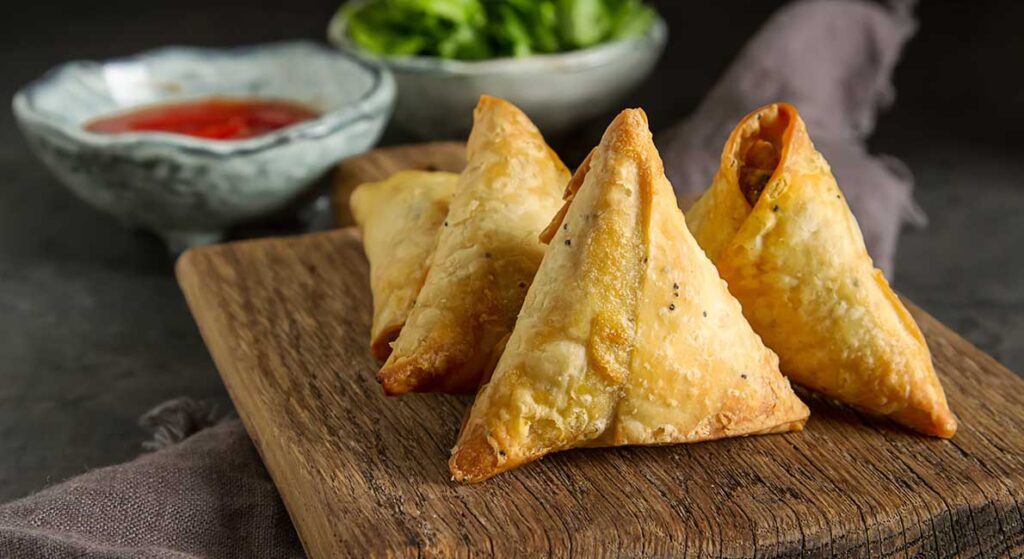 Samosa, street-food