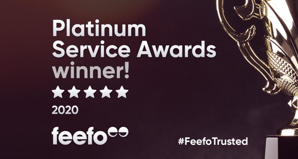 Travel Center receives Feefo Platinum Trusted Service Award 2020
