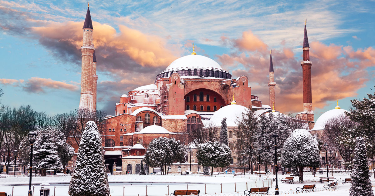 Holiday to Turkey in December to February