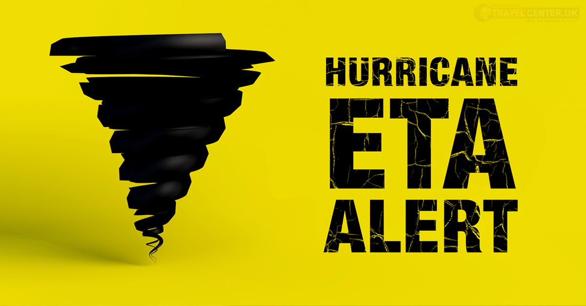 Hurricane Eta bashes the coast of Nicaragua in Central America