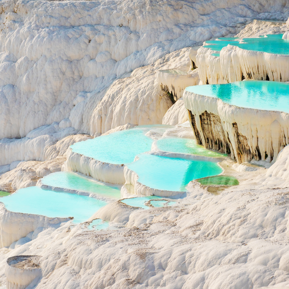The most beautiful places in the world - Pamukkale, Turkey