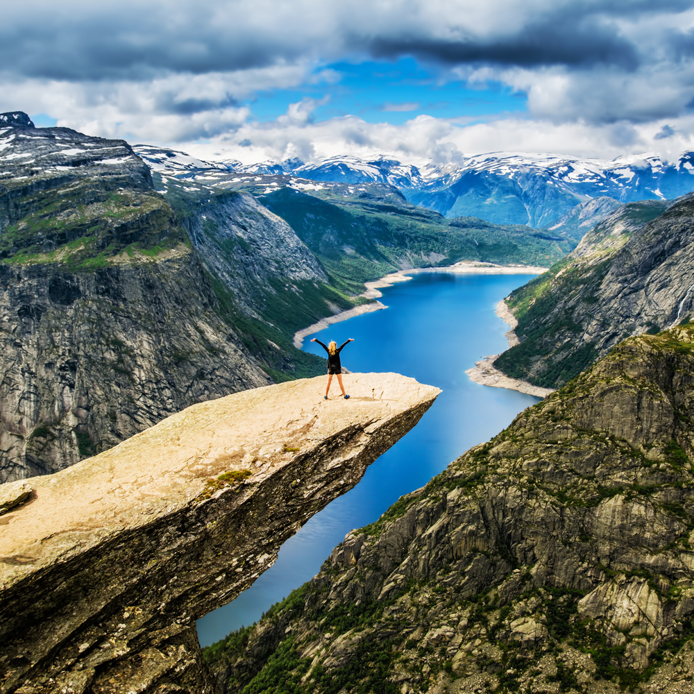 The most beautiful places in the world - Trolltunga, Norway
