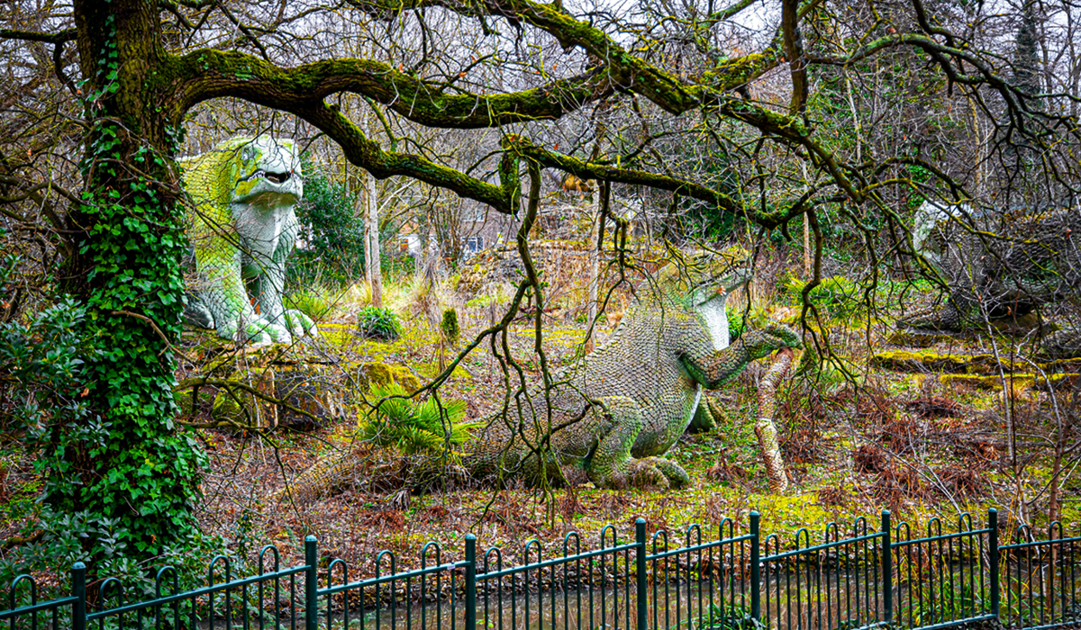 Places in London - Crystal Palace Park Dinosaur Sculptures