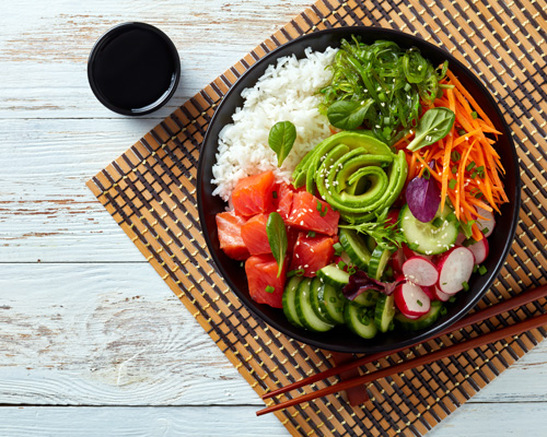 Hawaii cuisine - Poke