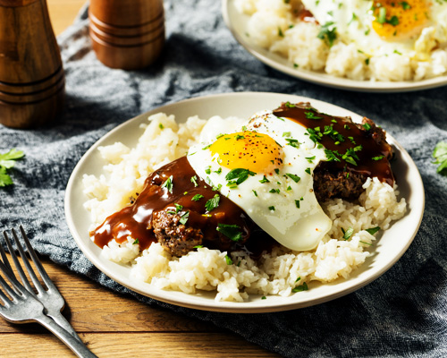 Hawaii cuisine - Loco Moco