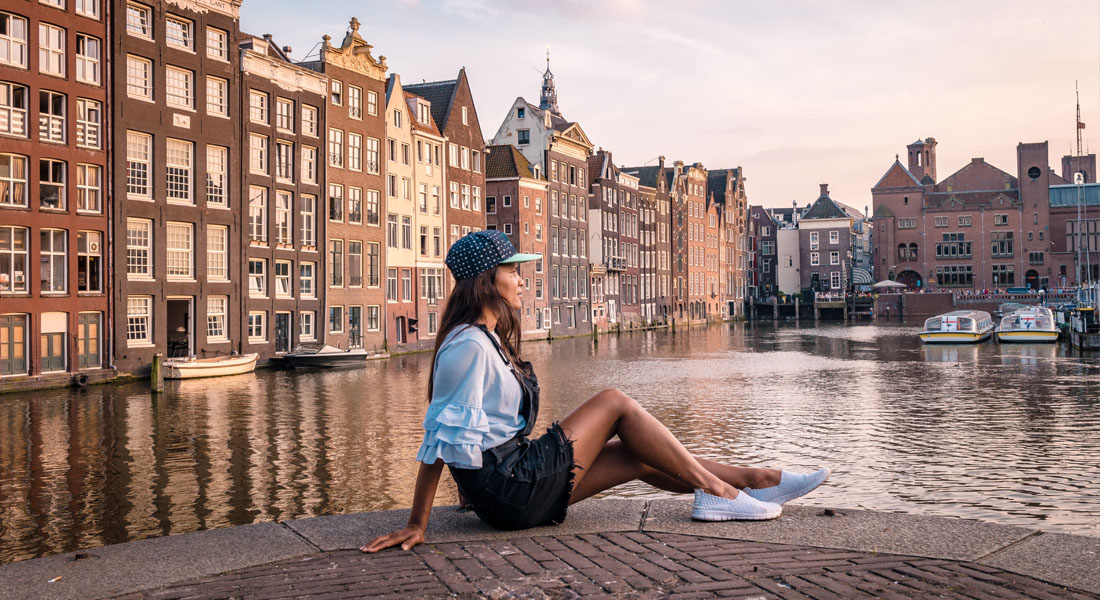travelling solo in Europe - Amsterdam
