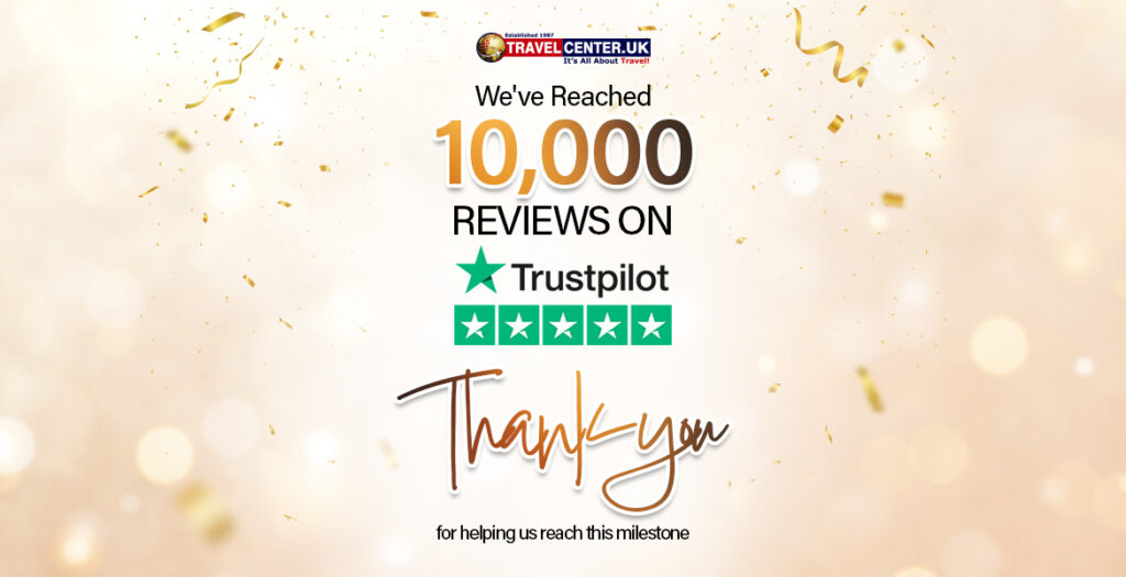 Travel Center Reaches 10,000 Reviews on Trustpilot! Travel Center Blog