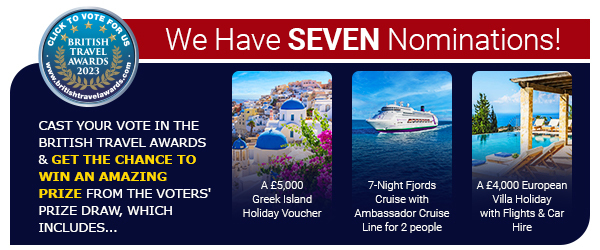 British Travel Awards 2023 - Gifts