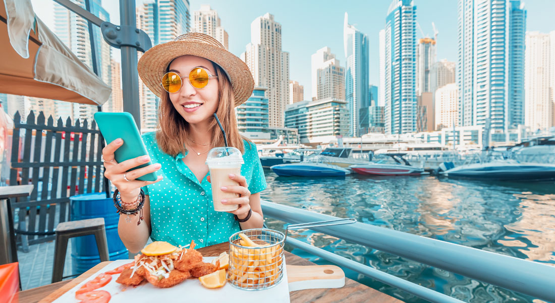 best time to visit Dubai - Dine in