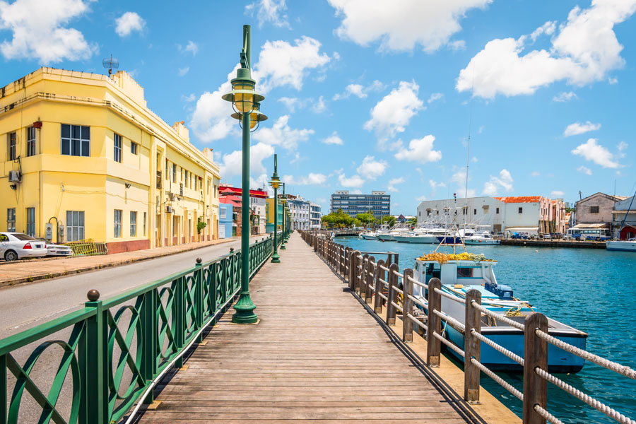 warm holiday destinations in October - Barbados