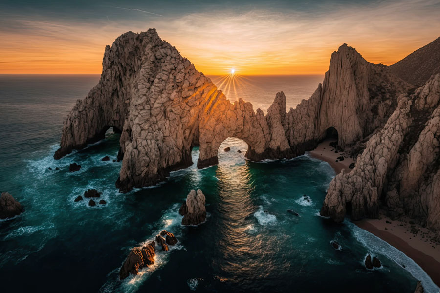 warm holiday destinations in October - Cabo San Lucas