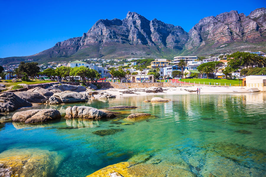 warm holiday destinations in October - Cape Town