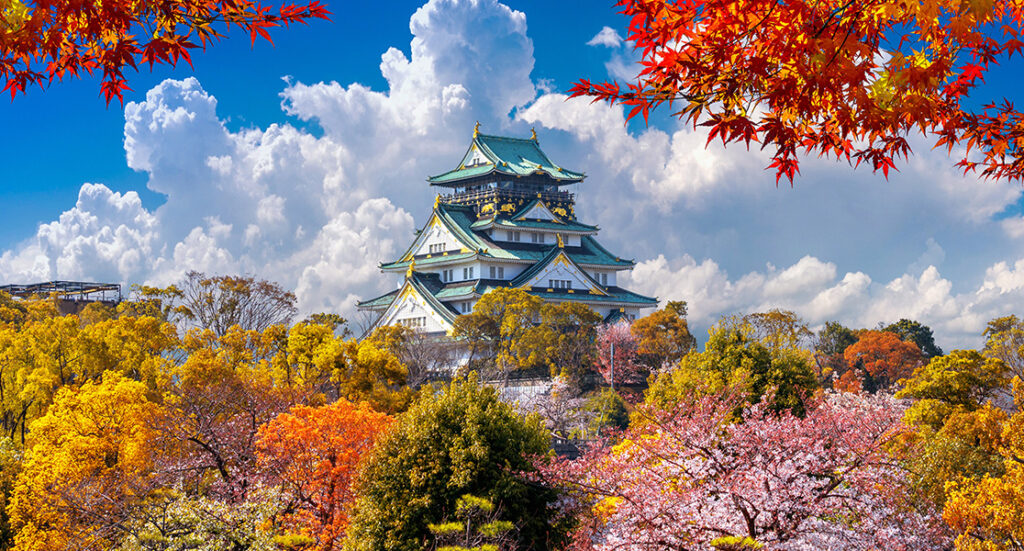 japan in october - osaka