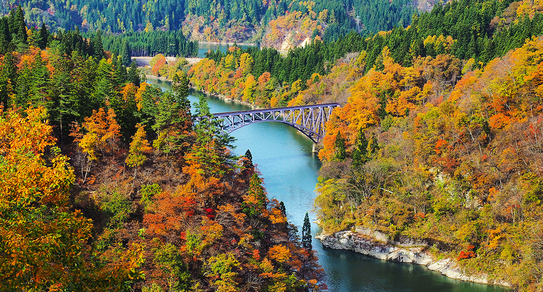 japan in october - Tadami Line