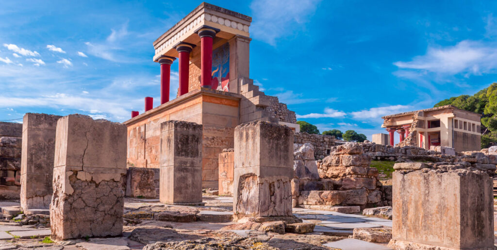 Crete, Hot in March in Europe