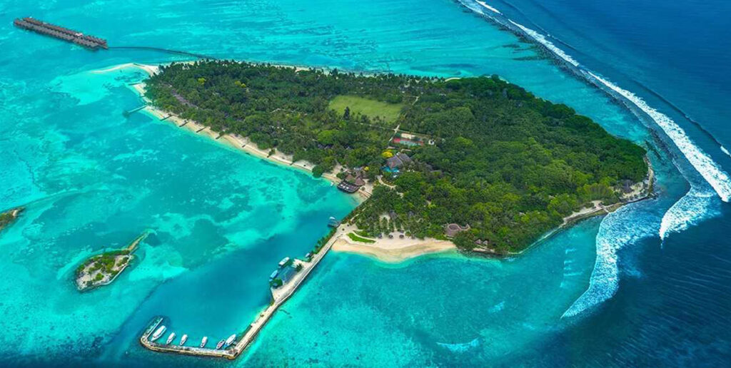 resort island in the Maldives