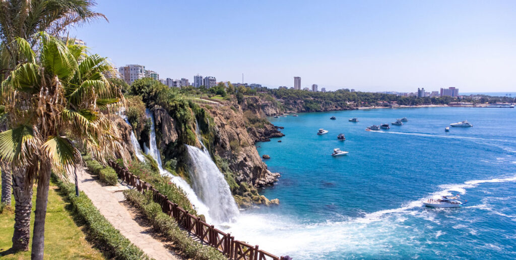 Lower Düden Waterfalls, Antalya, Turkey