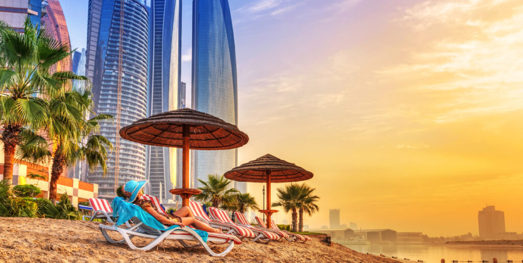 beach in the Dubai
