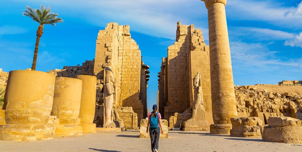 Karnak temple in Luxor, Egypt