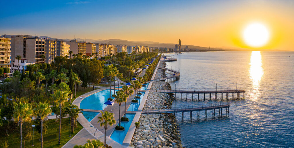 panorama of Limassol, Cyprus